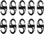 Mil-Tec Set de carabiniere Mil-Tec S-Hook 10 buc. - Black