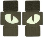 M-Tac Patch - emblemă M-Tac Tiger Eyes Laser Cut (pereche) - Ranger Green