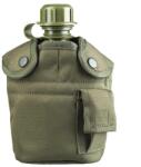 Mil-Tec Ploscă Mil-Tec US Plastic Canteen 900 ml cu husă și cană - Olive