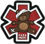 M-Tac Patch - emblemă M-Tac Paramedic Ursuleț PVC - Brown/Black