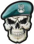 M-Tac Patch - emblemă M-Tac Craniu cu bereta Forțele Terestre PL 3D PVC - Green