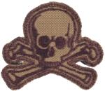 M-Tac Patch - emblemă M-Tac Old Skull - Coyote