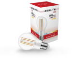 Asalite LED Izzó A60 filament gömb E27 7W 2700K (806 lumen)