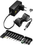 Goobay Univerzális laptop töltő, Goobay, 3V-12V, 3.6W, Fekete (gammelink2_4040849655920)