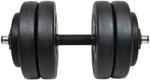LIFEFIT Lifefit egykezes súlyzó 23 kg, vinil-cement, 30 mm-es rúd/6 × tárcsa (F-CIN-VC-23-01)