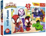 Trefl 24 db-os Maxi puzzle - Spidey és barátai (14348) (14348)