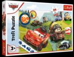 Trefl 24 db-os Maxi puzzle - Verdák - Vidám autók (14352) (14352)