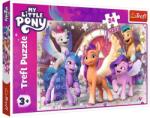 Trefl 24 db-os Maxi puzzle - My Little Pony - Vidám pónik napja (14355) (14355)