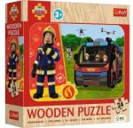 Trefl 24 db-os Fa Puzzle - Sam, a tűzoltó (20269) (20269)