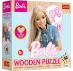 Trefl 50 db-os Wooden Contour Fa Puzzle - Barbie (20282) (20282)