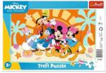 Trefl 15 db-os keretes puzzle - Mickey egér és barátai (31433) (31433)