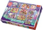 Trefl 10 az 1-ben puzzle (20, 35, 48 db-os) - Enchantimals - Kalandok (90354) (90354)