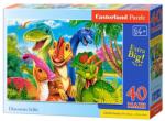Castorland 40 db-os MAXI puzzle - Szelfiző dinoszauruszok (B-040391) (B-040391)