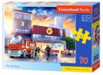 Castorland 70 db-os puzzle - Tűzoltóállomás (B-070121) (B-070121)