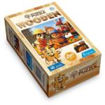 Wooden City 40 db-os fa puzzle - Vidám csapat (CH99132-MH) (CH99132-MH)