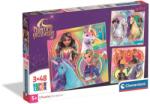 Clementoni 3 x 48 db-os puzzle - Unicorn Academy (25325) (25325)