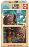 Educa 2 x 25 db-os fa puzzle - Raya és az utolsó sárkány (18878) (18878)