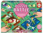 Educa Puzzle párbaj Junior társasjáték - Mesék (20117) (20117)