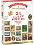EUROGRAPHICS Adventi kalendárium puzzle - Masterpieces - 24 x 50 db (8924-6042) (8924-6042)