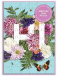 Galison 60 db-os Képeslap puzzle - Say It With Flowers - Hi (67241) (67241)