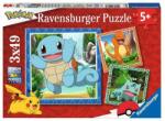 Ravensburger 3 x 49 db-os puzzle - Pokemon - Dínó bébik (05586) (05586)