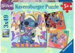 Ravensburger 3 x 49 db-os puzzle - Stitch (12001070) (12001070)