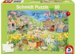 Schmidt Spiele 60 db-os puzzle - My little farm (56419) (56419)