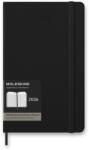 Moleskine 2026 L PRO függőleges heti, kemény borító, fekete (DHB12PRO3Y26)