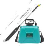  Elektromos permetező, 5 literes, teleszkópos pálca, zöld