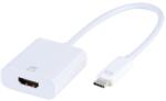 Vivanco Адаптер Vivanco 45253, от USB Type C(м) към HDMI(ж), до 4096x2160 резолюция, 0.15м, бял (45253)
