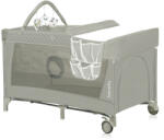 Lionelo Flower multifunkciós utazóágy - Cappuccino - pepita - 37 990 Ft