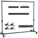  Fotóstúdió hátterek, mozgatható hátterek, állítható magasság, 2x2M