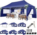  Pavilon, Vízálló, UV védelem, Sötétkék, 3x6m