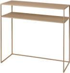 Blomus FERA 85 cm-es konzol asztal, bézs, acél, Blomus (65988)