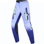 Alpinestars Supertech Scenz gyerek motokrossz nadrág lila-fluo sárga