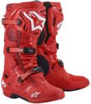Alpinestars Tech 10 motoros csizma piros