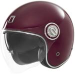 NOX Casca moto deschisa NOX PREMIUM Heritage bordeaux (AIM140-2538)