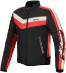 Alpinestars Jachetă de motocicletă Alpinestars T-Dyno rezistentă la apă Negru-Roșu-Bej (AIM100-1156)