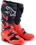 Alpinestars Ghete moto Alpinestars Tech 7 negru-roșu fluo-roz fluo (AIM130-647)