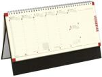 KALENDART 2026 C051 jegyzettömbös fekete sárga papíros álló asztali naptár (26C510T-003) - tintasziget