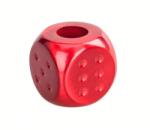 Padonio Fémből készült dobókocka formájú cigaretta eloltó - csikkölő - piros (A-403011-piros)