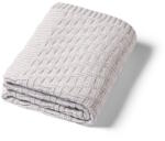 BabyOno takaró organikus pamut kötött 75x100cm - Szürke