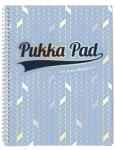 Pukka Pad Spirálfüzet vonalas PUKKA PAD A/4 100 lapos Glee világoskék (26149) - robbitairodaszer