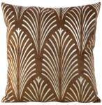 Takoy Puha bársony díszpárnahuzat BLINK 27 ezüst mintával-HF-391012