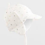 NEW BABY Nyári muszlin baba sapka napellenzővel New Baby Arthur - babamamakozpont