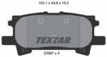 TEXTAR Fékbetét készlet TEXTAR 2396701 for TOYOTA, LEXUS (2396701)