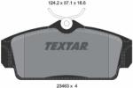 TEXTAR Fékbetét készlet TEXTAR 2346302 for NISSAN (2346302)