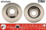 TRW féktárcsa TRW DF4764S for VW, SEAT, SKODA, PORSCHE, … (DF4764S)