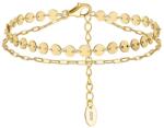 BeSpecial Bratara banuti argint 925 placata cu aur 14K (BRR195)