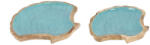 Bizzotto Set 2 tavi lemn mango email Knossos 25x23x1, 5h; 30x25x1, 5h (0550902) Tava